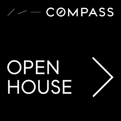Picture of Compass 20"x20" O.H. Black Super Frame - Generic Black Sign A