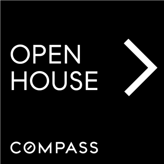 Picture of Compass 20"x20" O.H. White Super Frame - Generic Black Sign B
