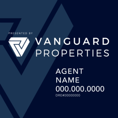 Picture of Vanguard Properties 24"x24" Yard Sign A