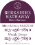 Picture of Berkshire Hathaway 30"x24" Yard - Dome White Sign 2