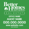 Picture of Better Homes 24"x24" Yard - Green Sign A