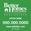 Picture of Better Homes 24"x24" Yard - Green Sign B