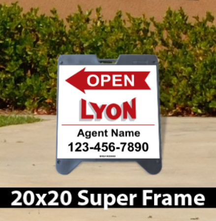 Picture for category LYON Open House Black Super A-Frame 20"x20"