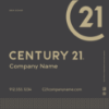 Picture of Century 21 24"x24" Yard - Grey Sign C