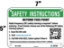 Picture of ATT-QR-PE-75: QR Code Polyethylene Sign with Adhesive 5"x7" 