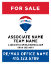 Picture of RE/MAX 30"x24" Yard - Associate & Team Name B