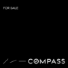 Picture of Compass 24"x24" Yard - Black Sign B