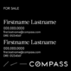 Picture of Compass 24"x24" Yard - Black Sign D