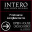 Picture of INTERO 24"x24" IFS Open House Black Metal - Two Line