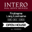 Picture of INTERO 24"x24" RES O.H. White Ultra Frame - Classic Two Line