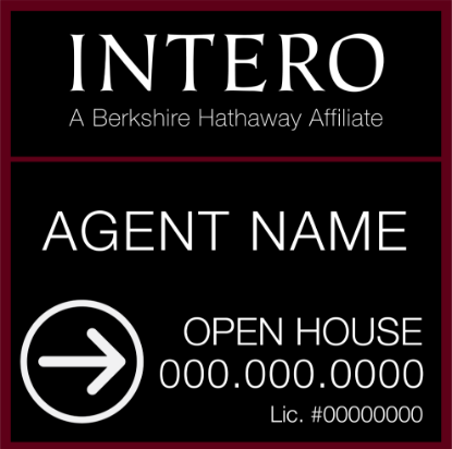 Picture of [REPLACEMENT PANELS] 24"x 24" Open House Ultra Frame  - Standard 