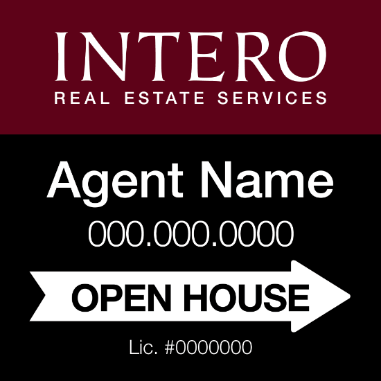 Picture of INTERO 24"x24" RES O.H. White Ultra Frame - Classic - Copy