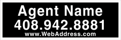 Picture of INTERO 8"x24" Name Rider - Copy