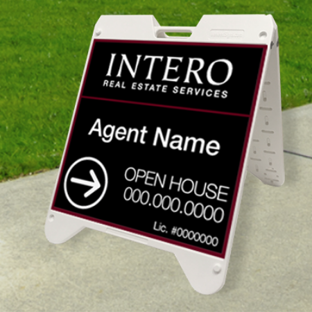 Picture for category Intero Corporate Open House White Ultra A-Frame 24"x24"