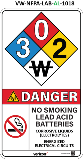 Picture of VW-NFPA-LAB-AL-1018 | VW-NFPA-LAB-DC-1018 | VW-NFPA-LAB-PE-1018